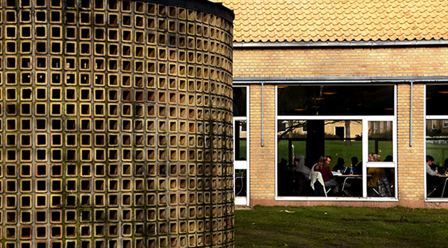 Murværk, gult tegl, Aarhus Universitet
