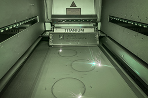 Inden for i 3D-print kammer