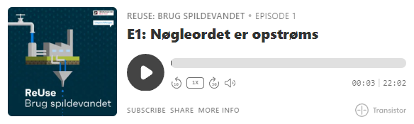 Ngleordet er opstrms podcast i projektet Reuse