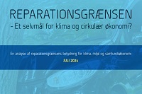 Forsidebillede til rapporten reparationsgrnsen - et selvml for klima og cirkulr konomi